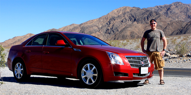 The U.S. Southwest - Driving the 2008 Cadillac CTS