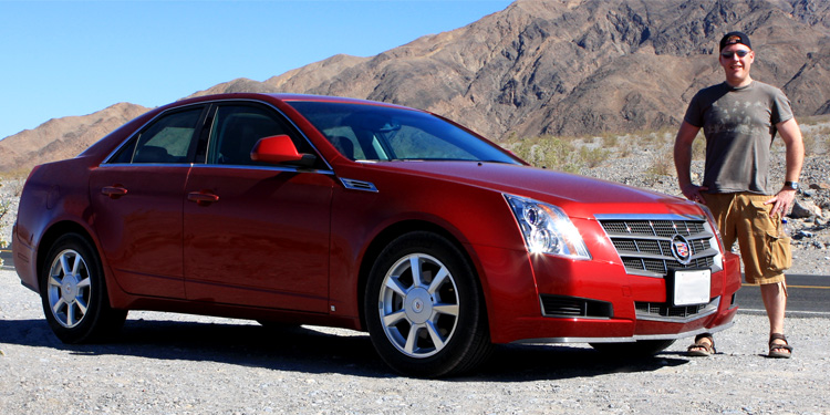 Driving the 2008 Cadillac CTS